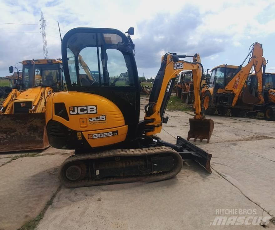 JCB 8026 CTS Miniescavadeiras