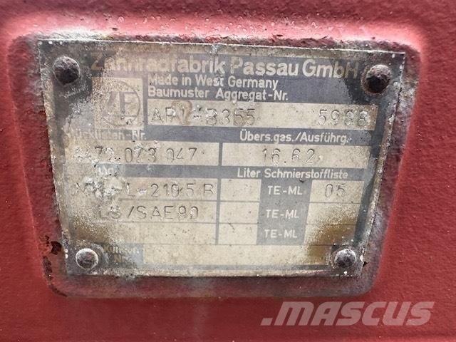 ZF APL-B355 AXLES Eixos