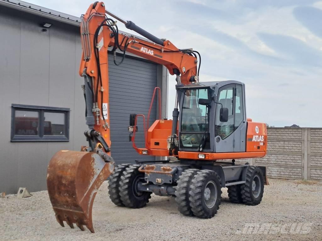 Atlas 140 W Escavadoras de rodas