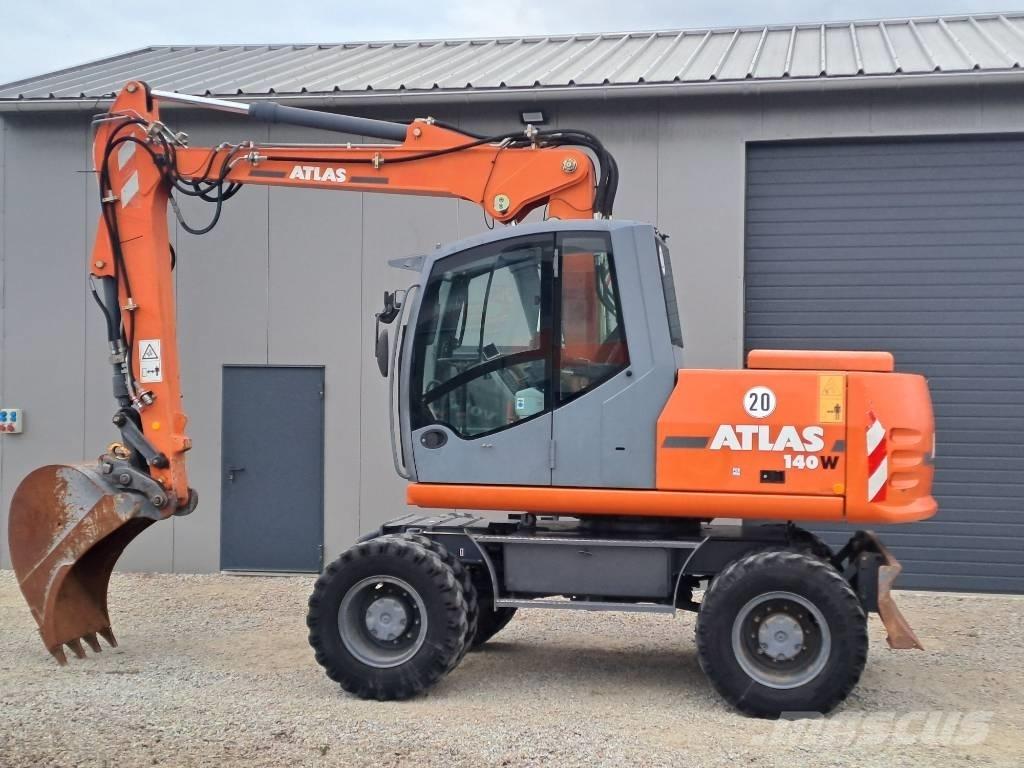 Atlas 140 W Escavadoras de rodas