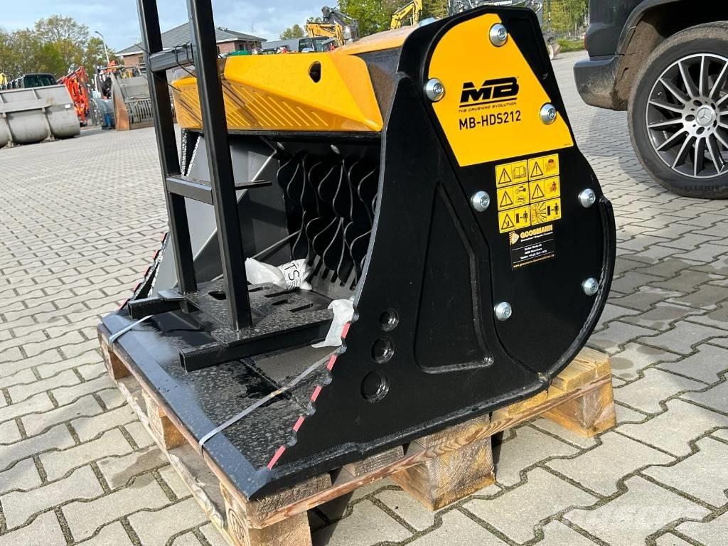 MB Crusher HDS 212 Outros componentes