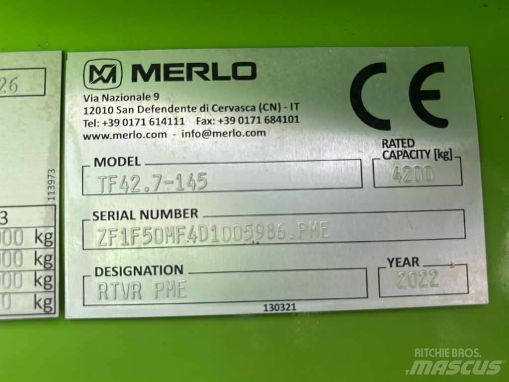 Merlo TF42.7-145 Manipulador telescópico