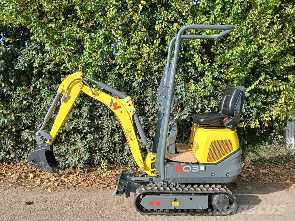 Wacker Neuson 803 Miniescavadeiras