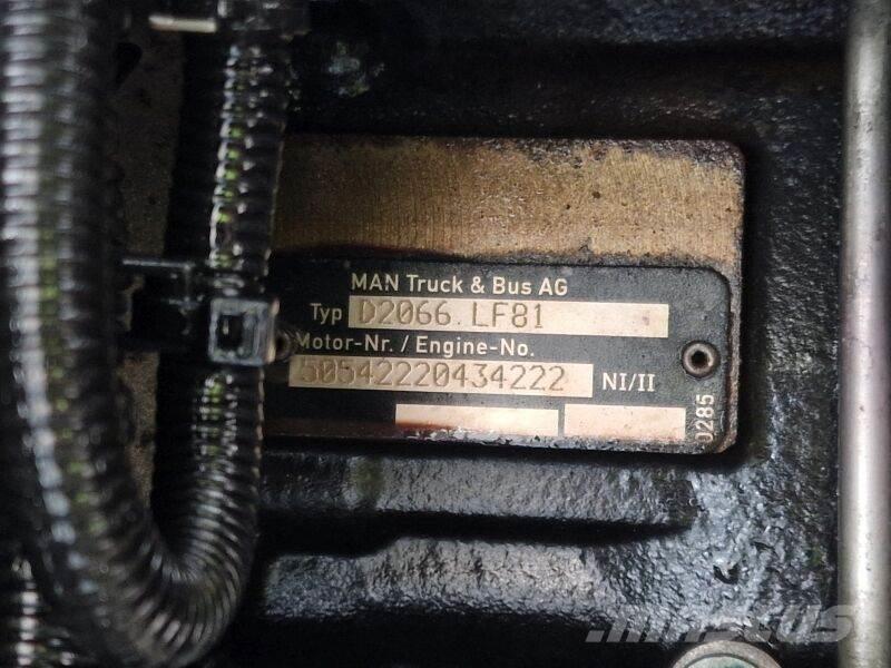 MAN D2066 LF81 Motores