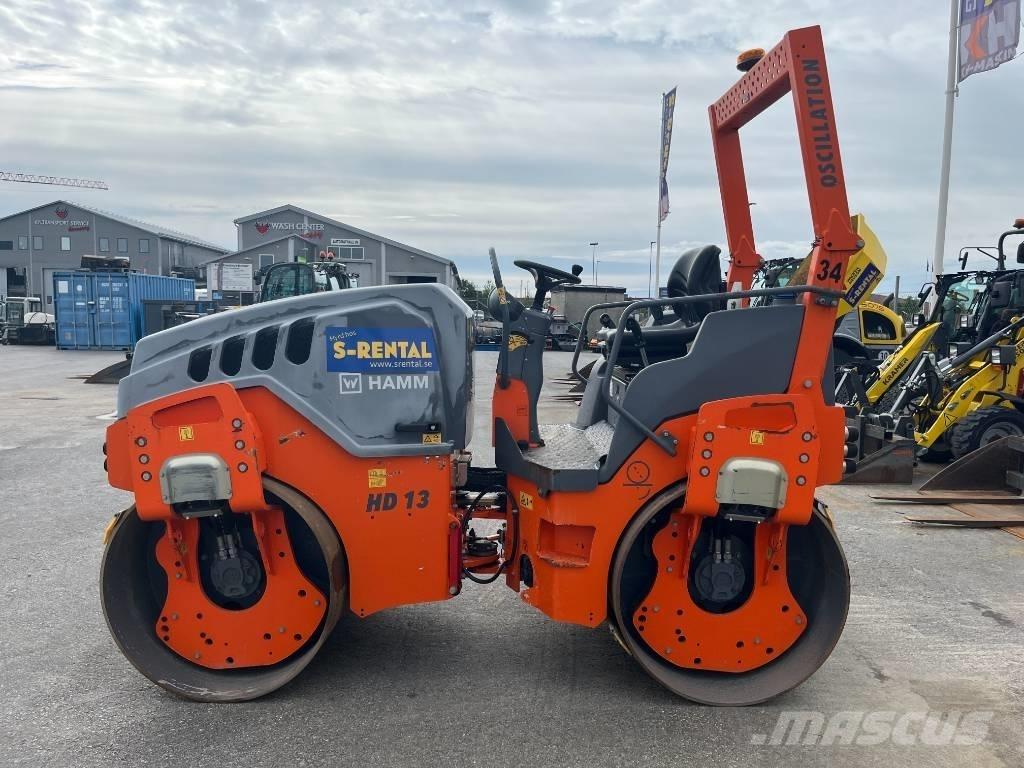 Hamm HD 13VO Cilindros Compactadores tandem