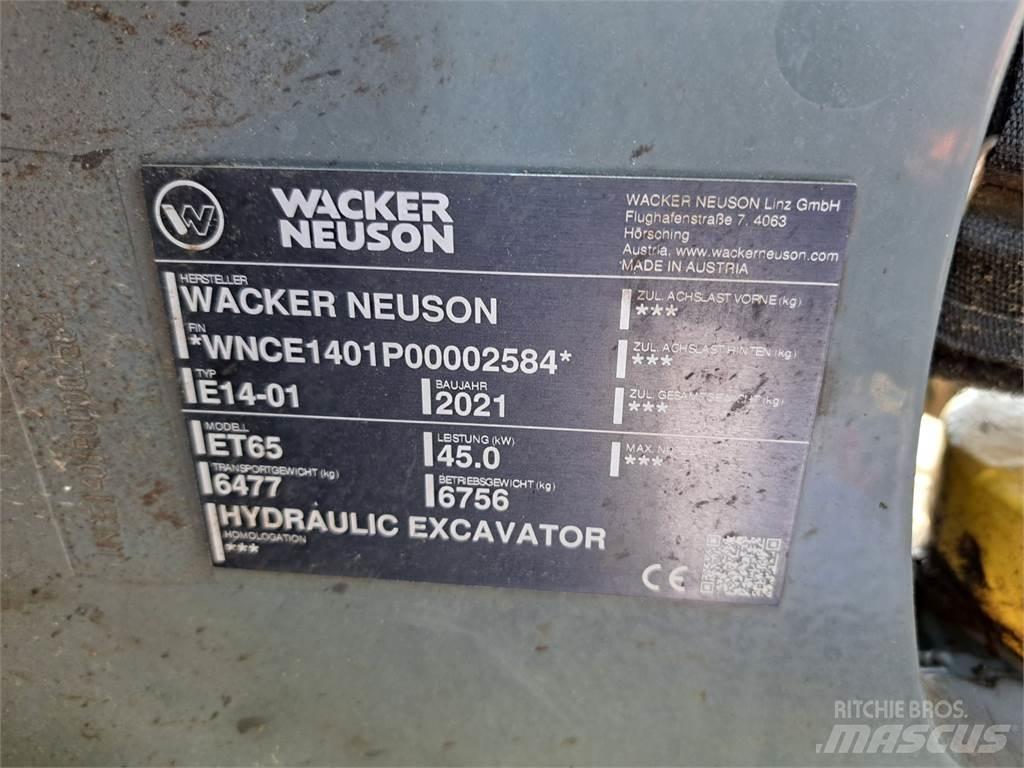 Wacker Neuson ET65 Escavadeiras de esteiras