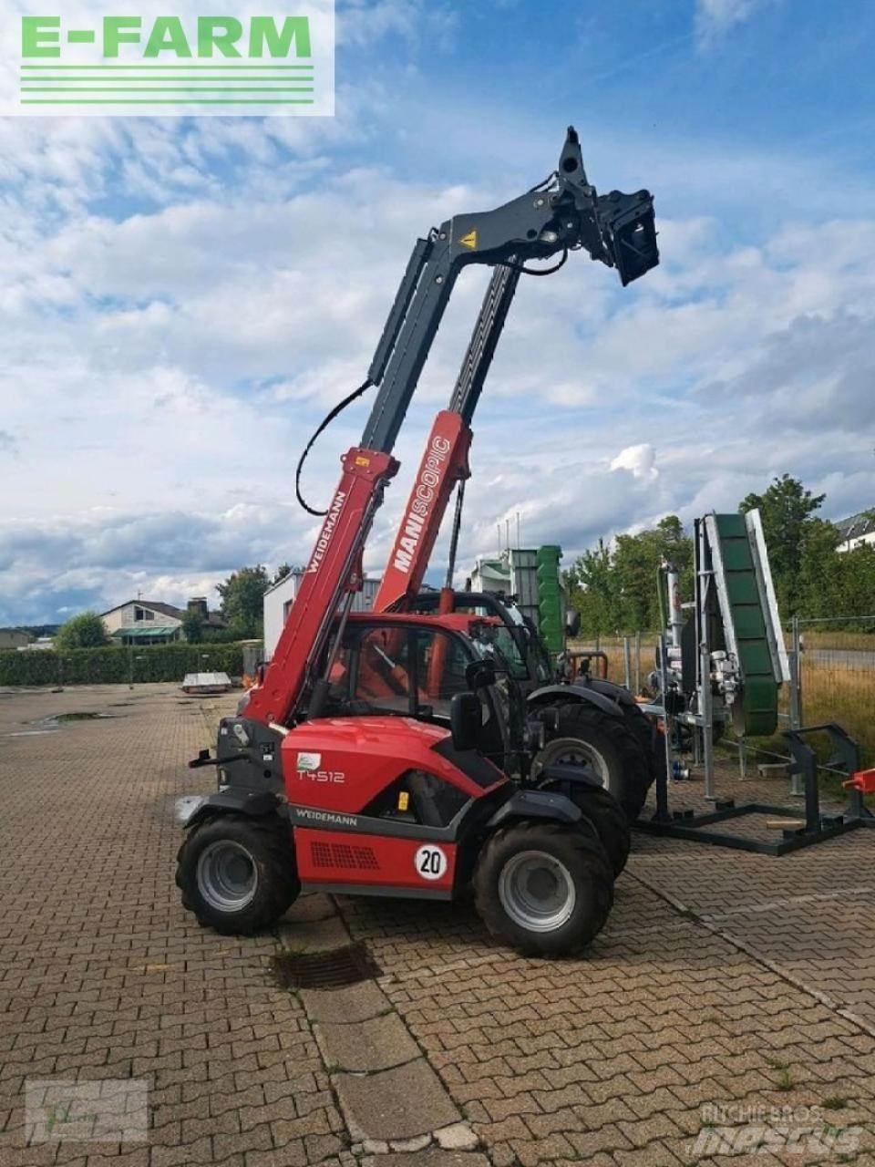 Weidemann t 4512 Telescópicas para Agricultura