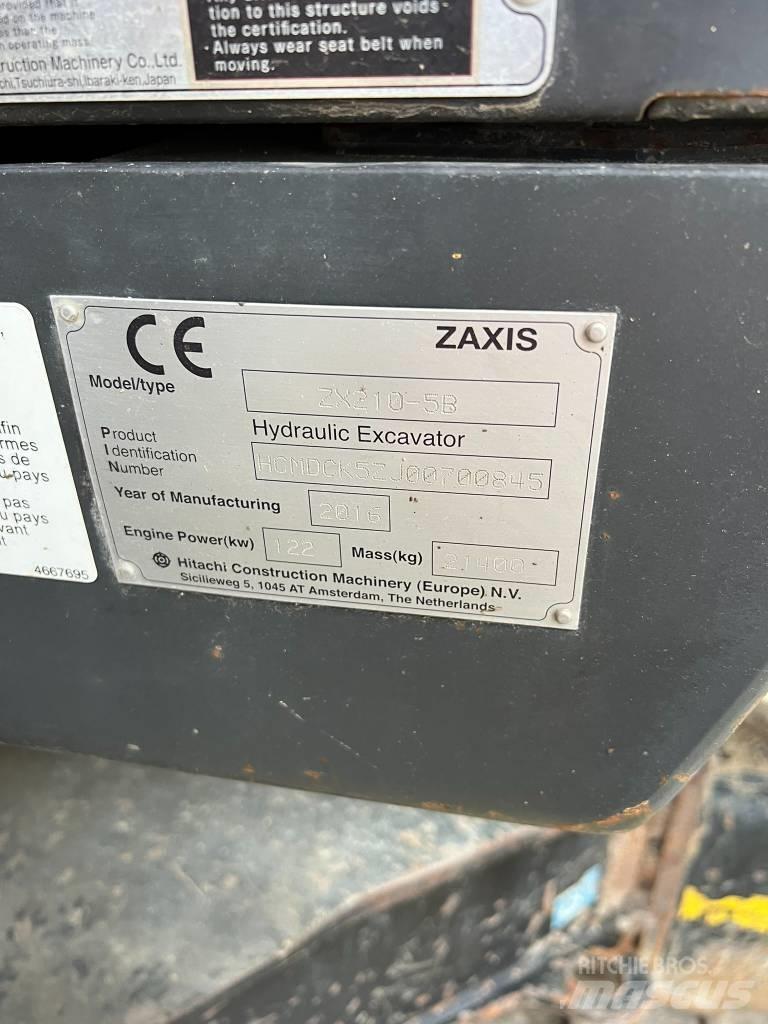 Hitachi ZX210LC Escavadeiras de esteiras