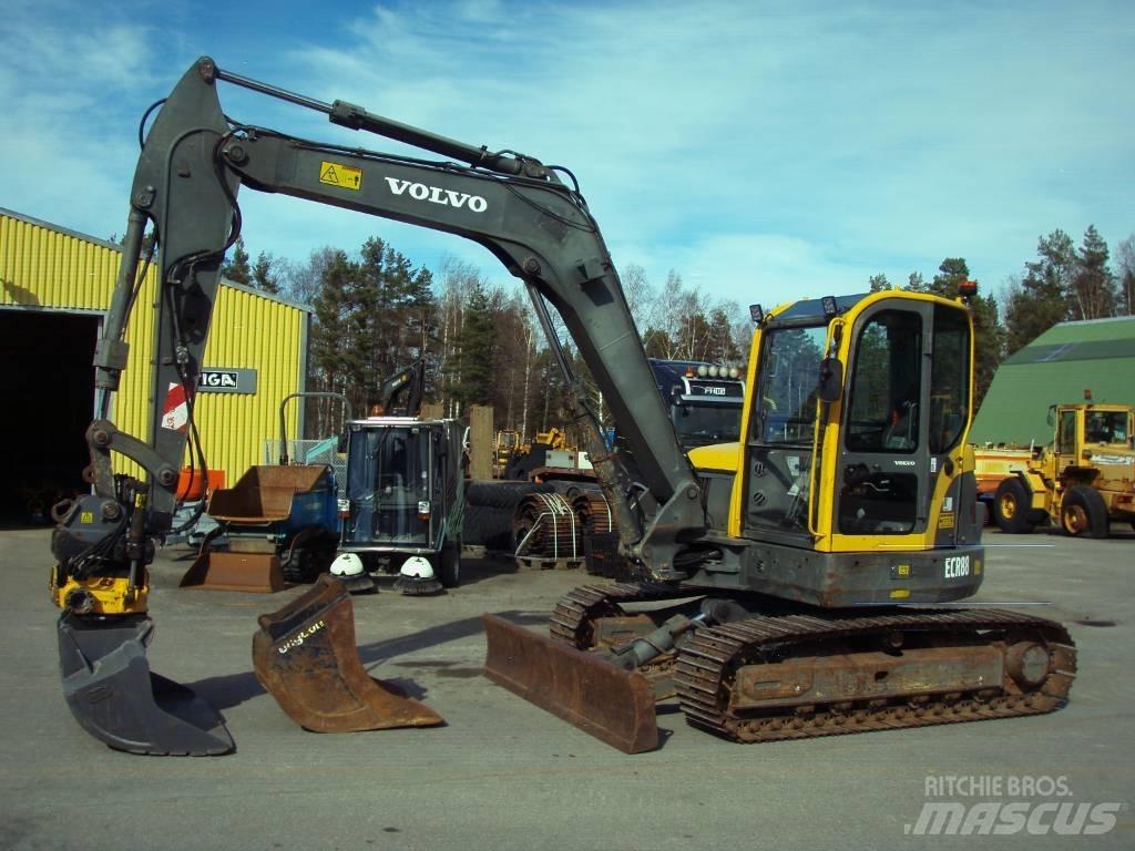 Volvo ECR 88 Escavadoras Midi 7t - 12t