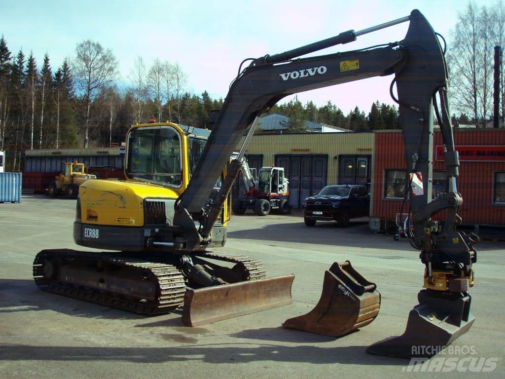 Volvo ECR 88 Escavadoras Midi 7t - 12t