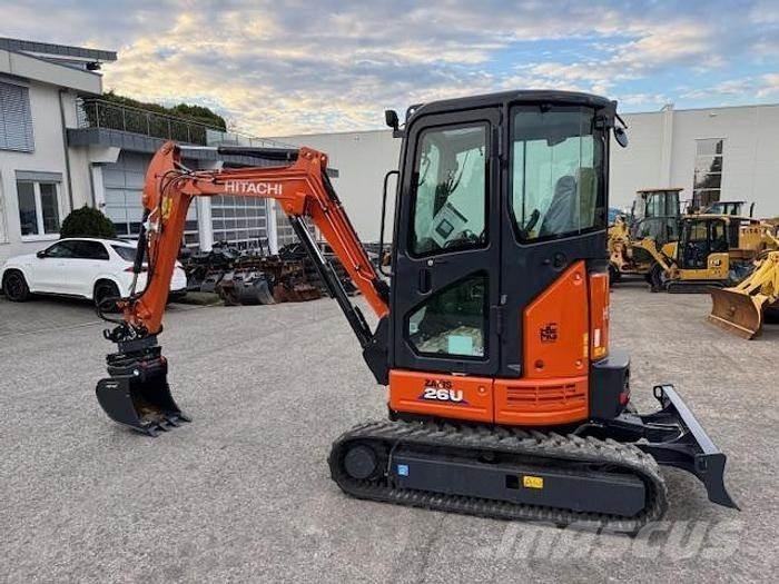 Hitachi ZX26 U-6 Miniescavadeiras