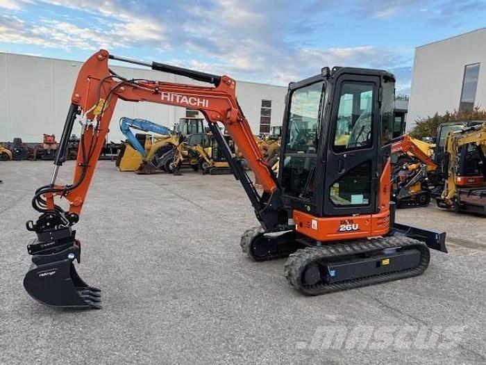 Hitachi ZX26 U-6 Miniescavadeiras