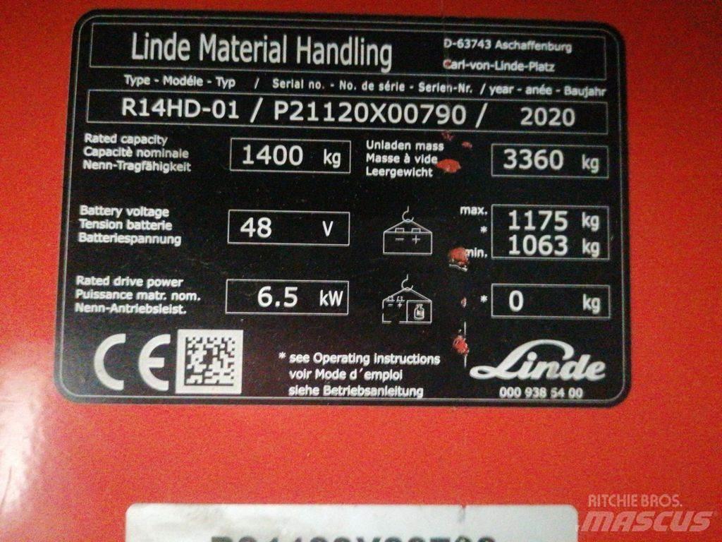 Linde R14HD-01 Empilhadores Elevadores