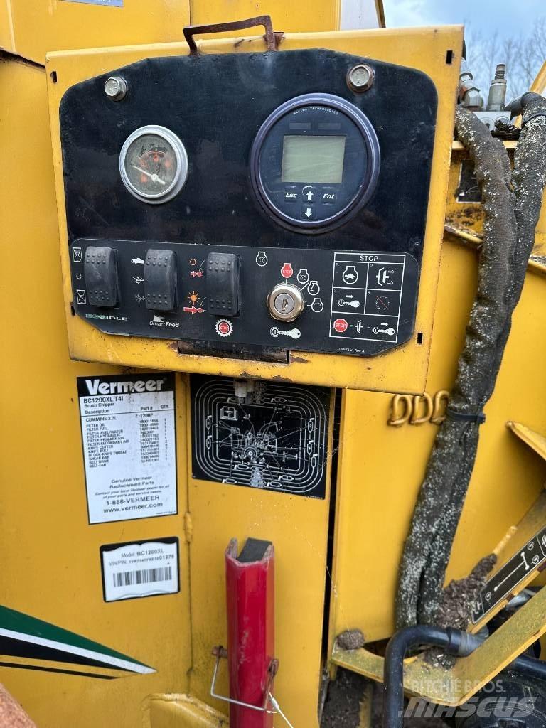 Vermeer BC 1200 XL Estilhaçadoras florestais