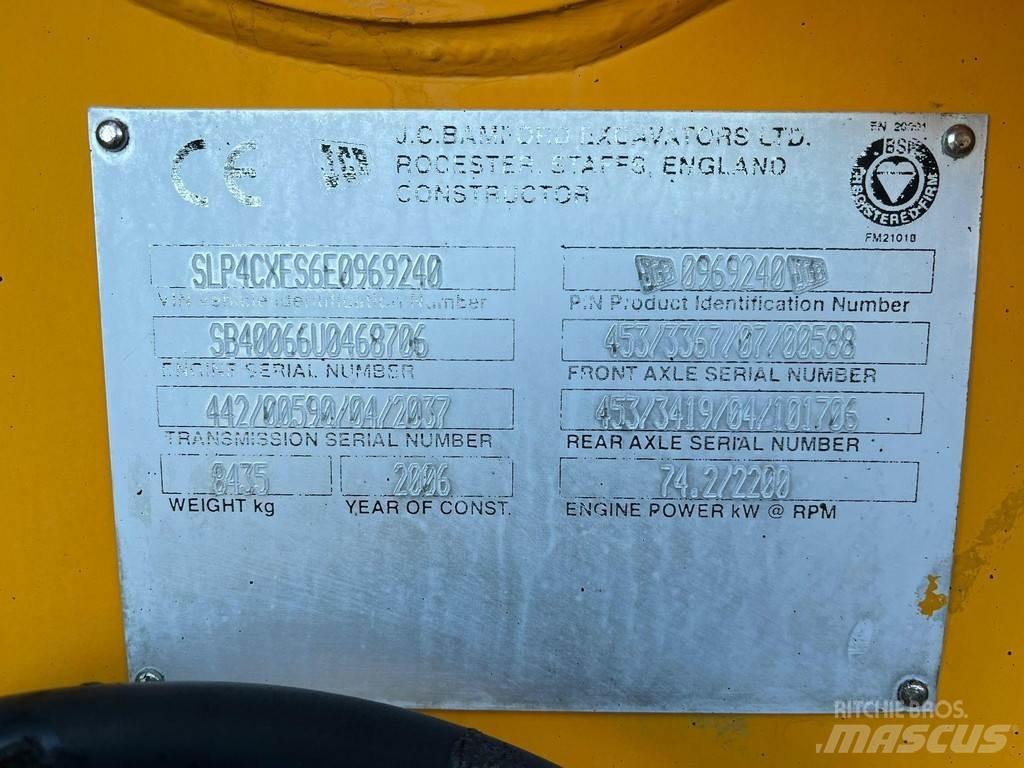 JCB 4 CX 4x4 Retroescavadeiras