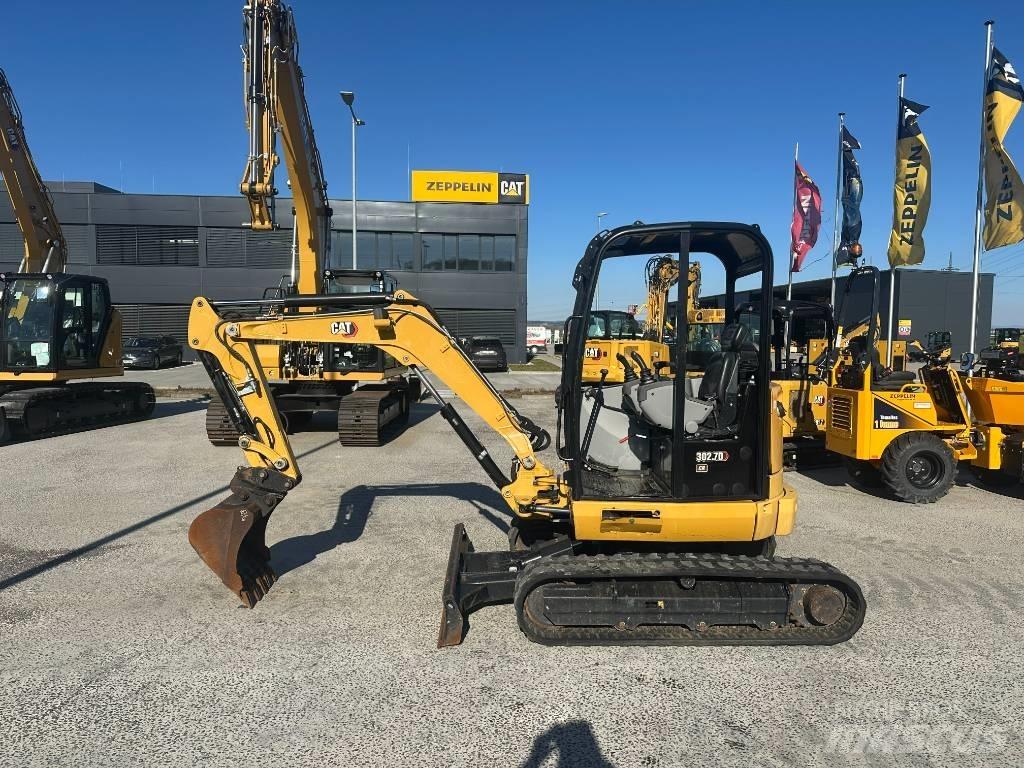 CAT 302.7 D CR Miniescavadeiras