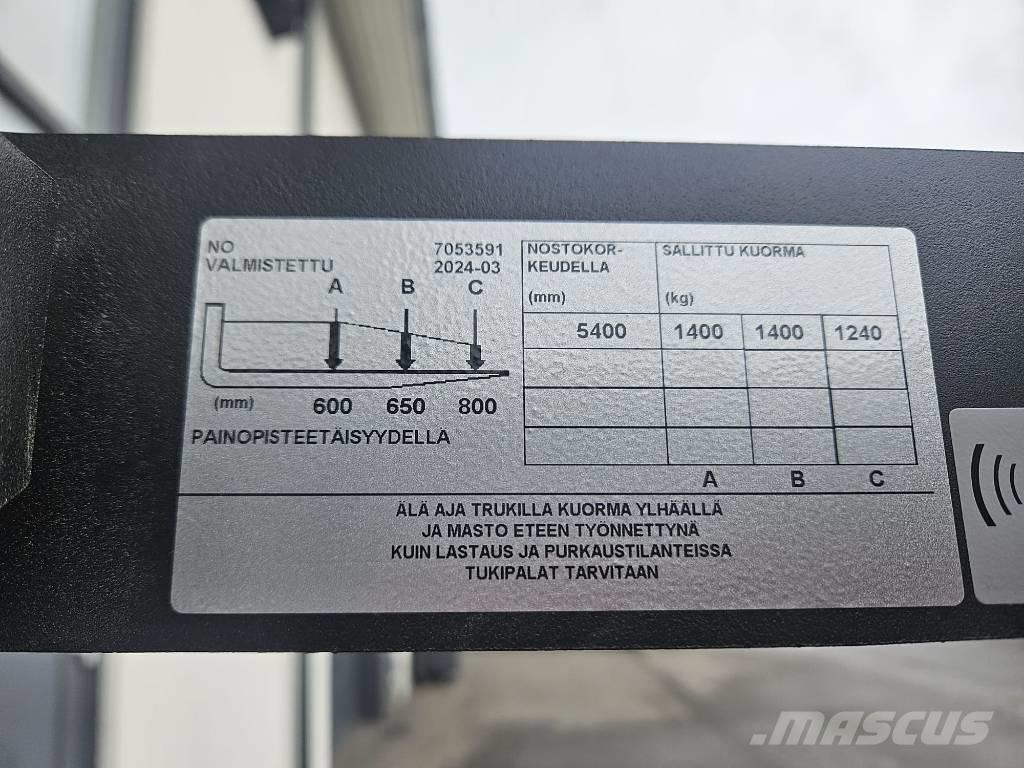Toyota RRE 140 HE Empilhadores Elevadores