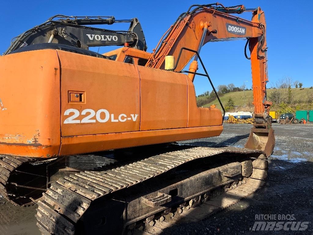Doosan DX 220 Escavadeiras de esteiras
