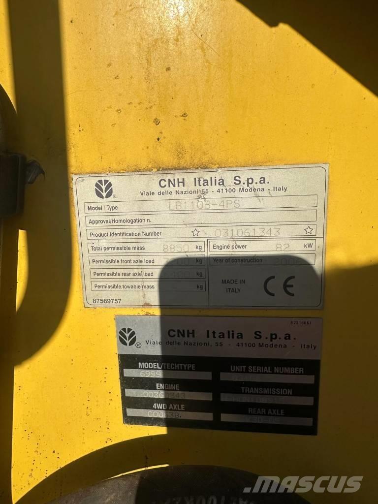 New Holland LB 110 B Cabina