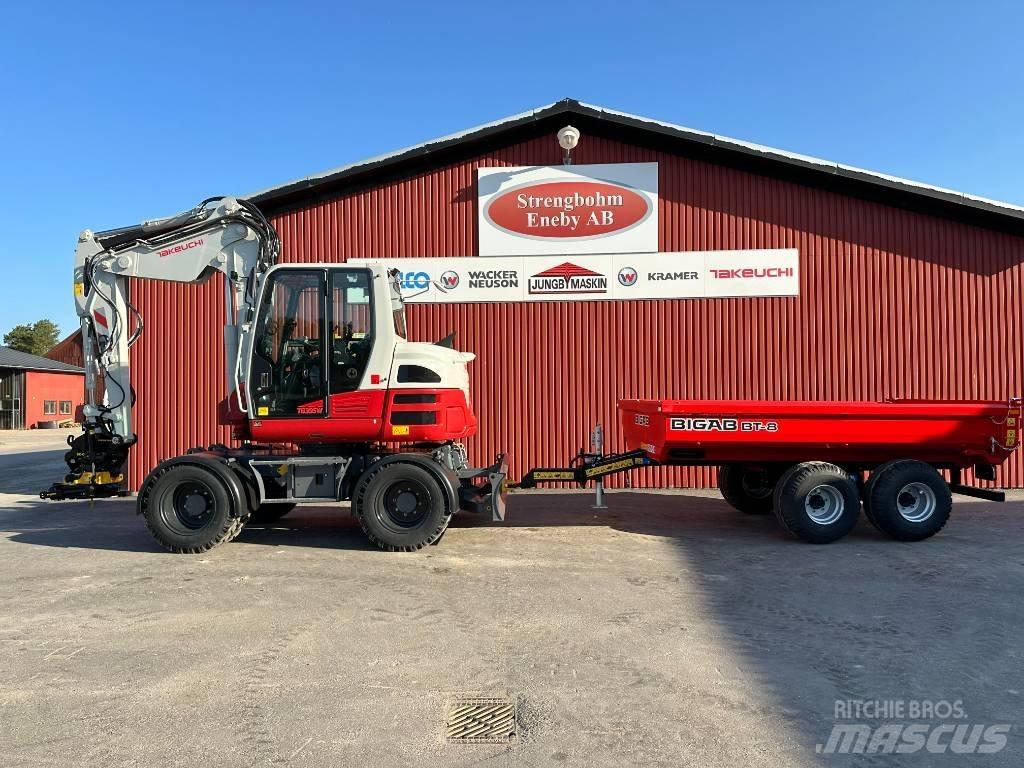 Takeuchi TB 395 W Escavadoras de rodas