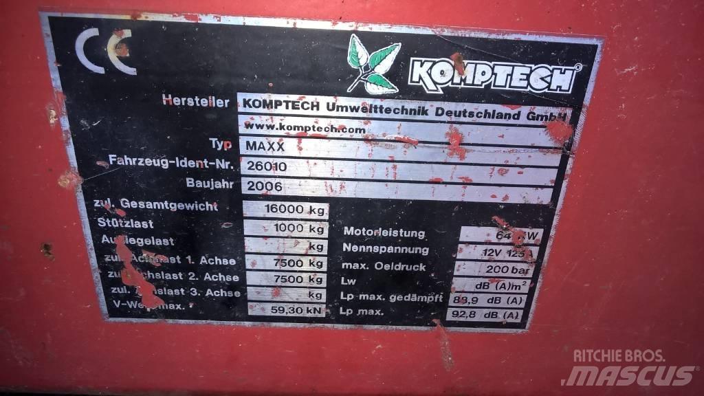 Komptech Maxx Crivos móveis