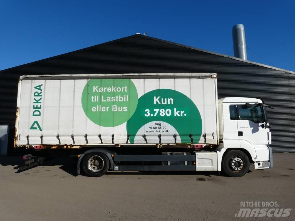 MAN TGS 18.320 Camiões caixa cortinas laterais