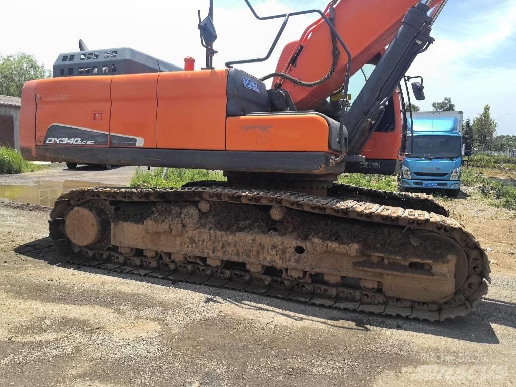 Doosan dx340lc-9c Escavadeiras de esteiras