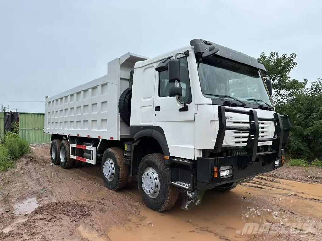 Howo 371hp 8x4 Camiões basculantes