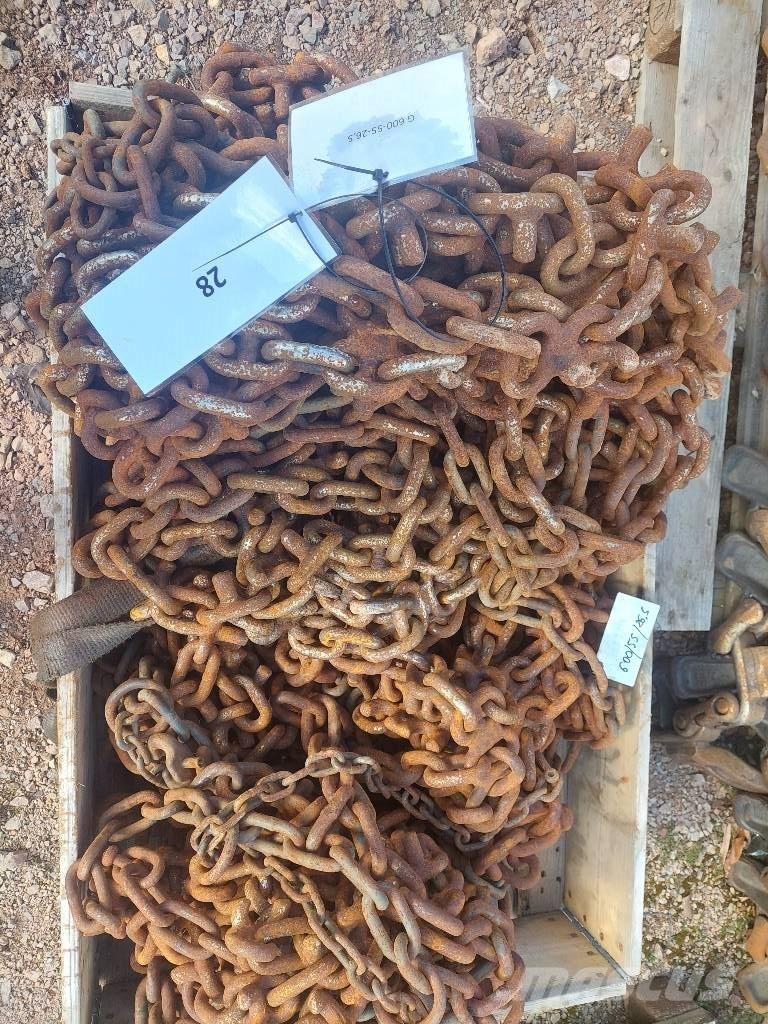  Łańcuchy 600/55/26,5 Chains / Rastos