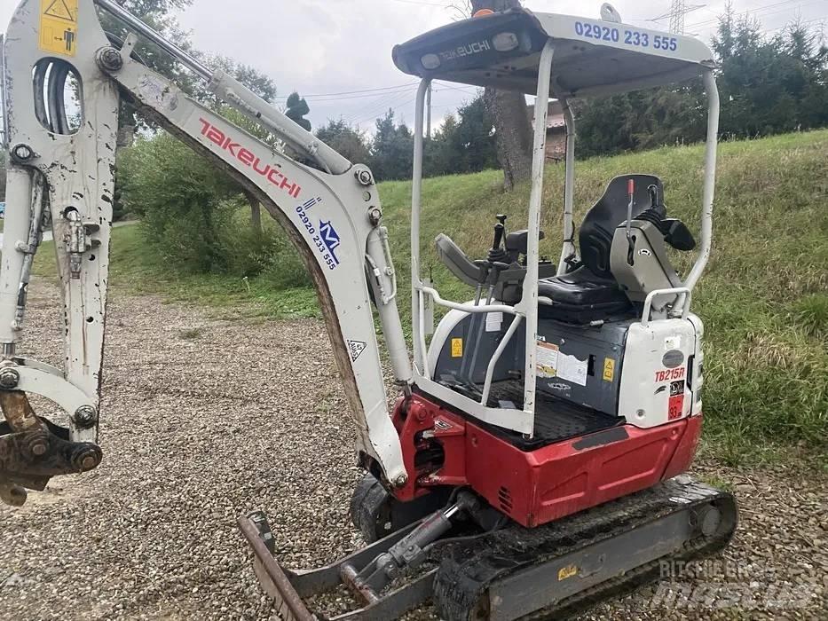 Takeuchi TB 215 R Miniescavadeiras