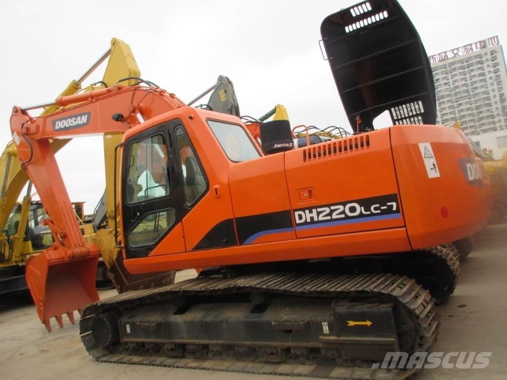 Doosan DH 220 LC-7 Escavadeiras de esteiras