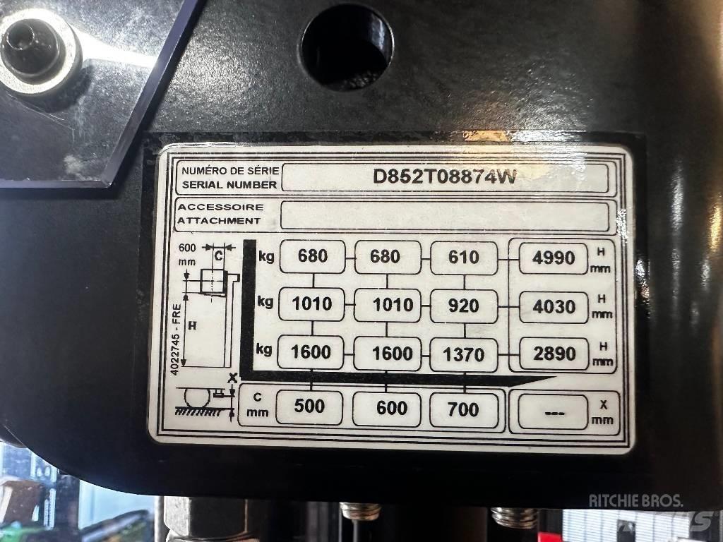 Yale MS 16 EL Empilhador para operador externo