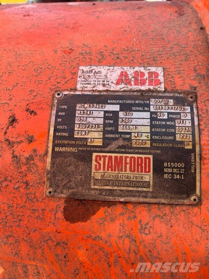 MAN BHKW 500 KVA Geradores Diesel