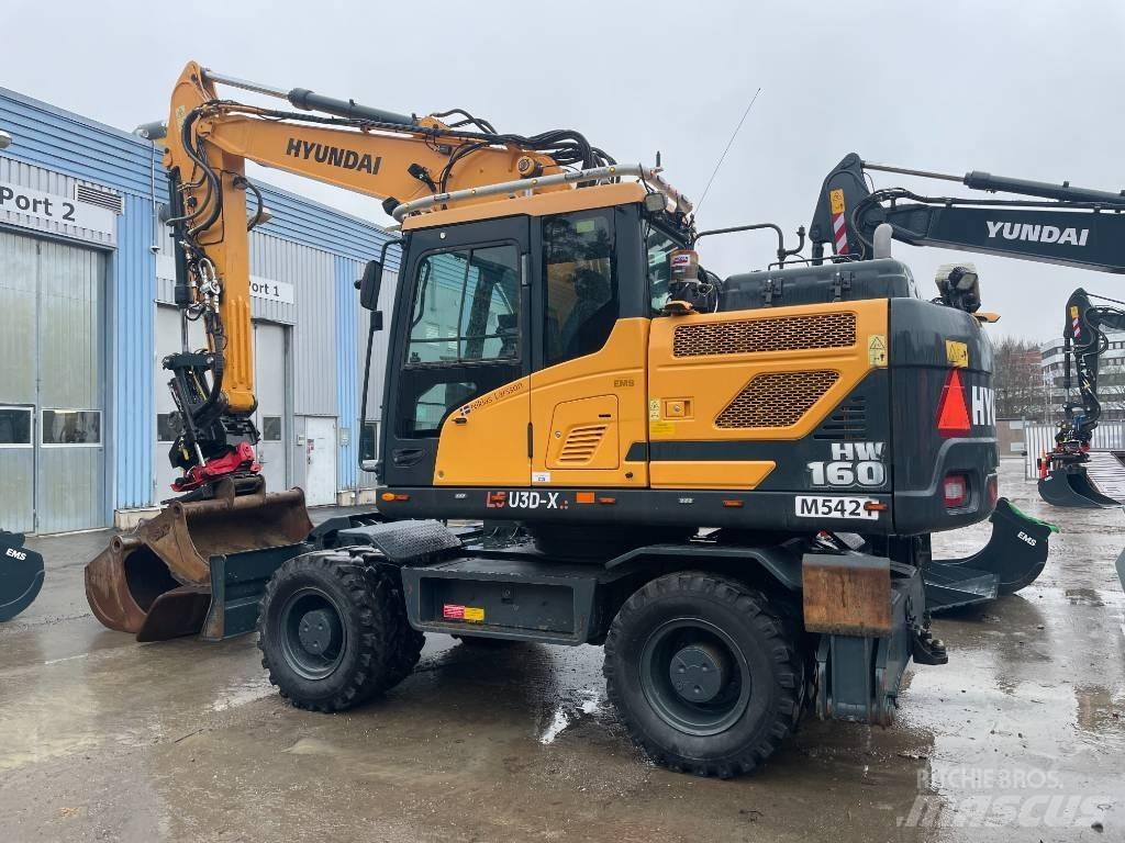 Hyundai HW160 Escavadoras de rodas