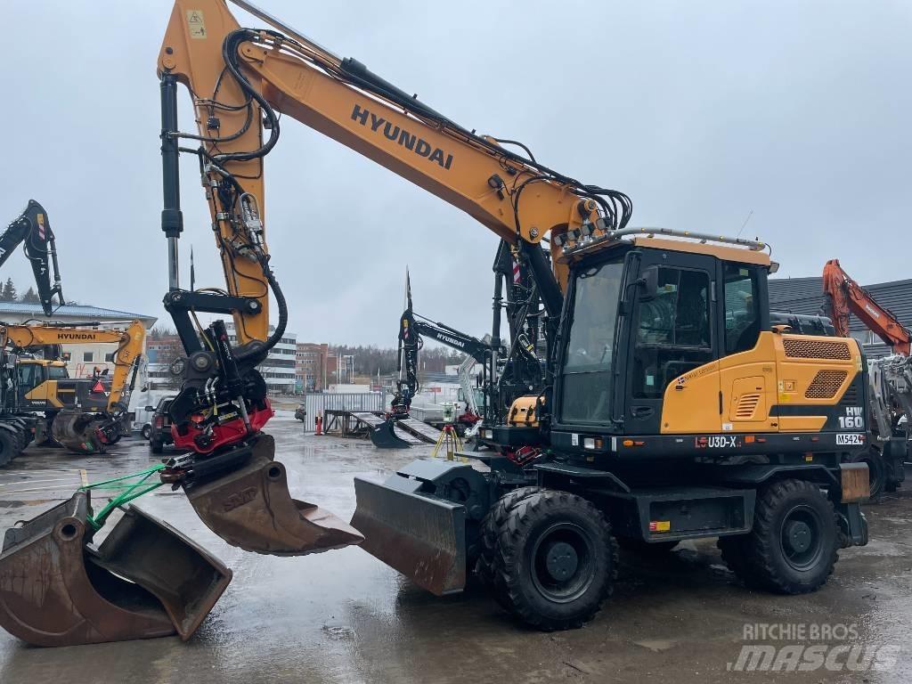 Hyundai HW160 Escavadoras de rodas