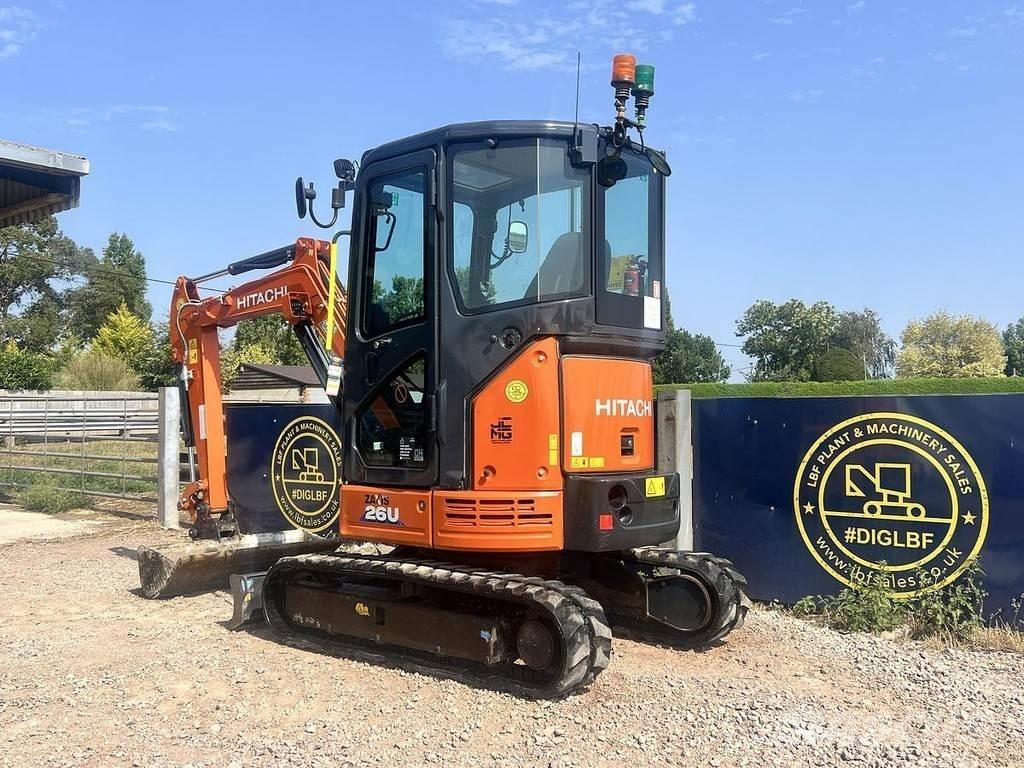 Hitachi ZX26U Escavadoras especiais