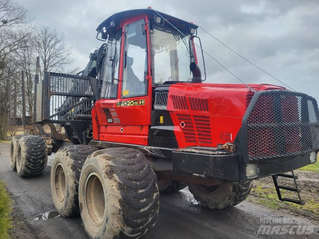 Komatsu 865 Forwarders florestais
