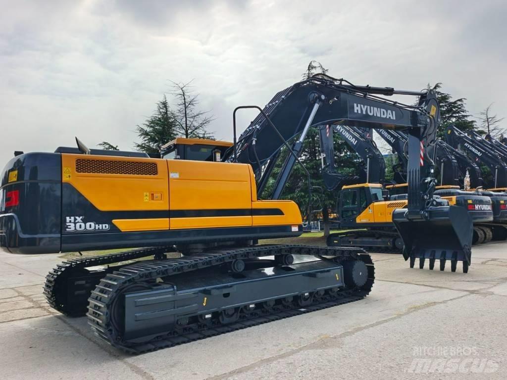 Hyundi HX300 Escavadeiras de esteiras
