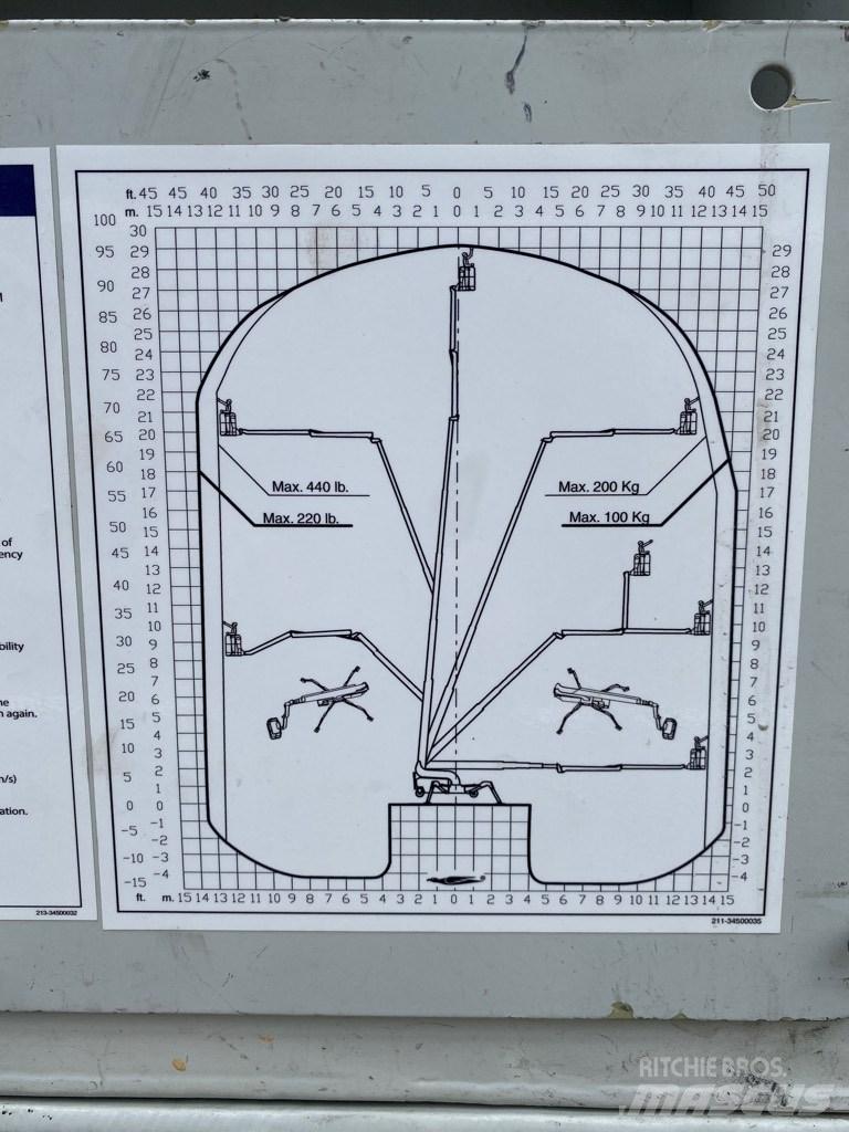 Falcon 290 Elevadores braços Telescópicos