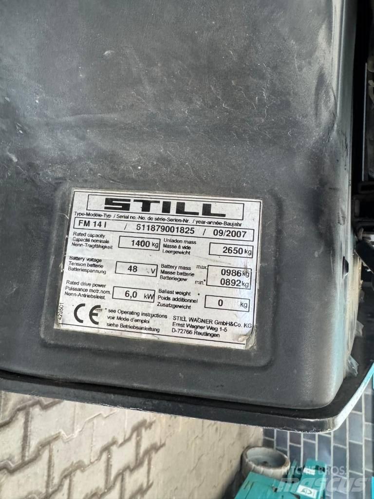 Still FM 14 l Empilhadores Elevadores