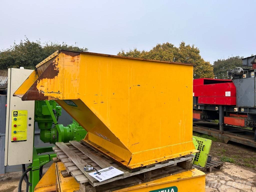 Untha RS50 Feed Hood Peças de equipamento de lixo, reciclagem e pedreiras