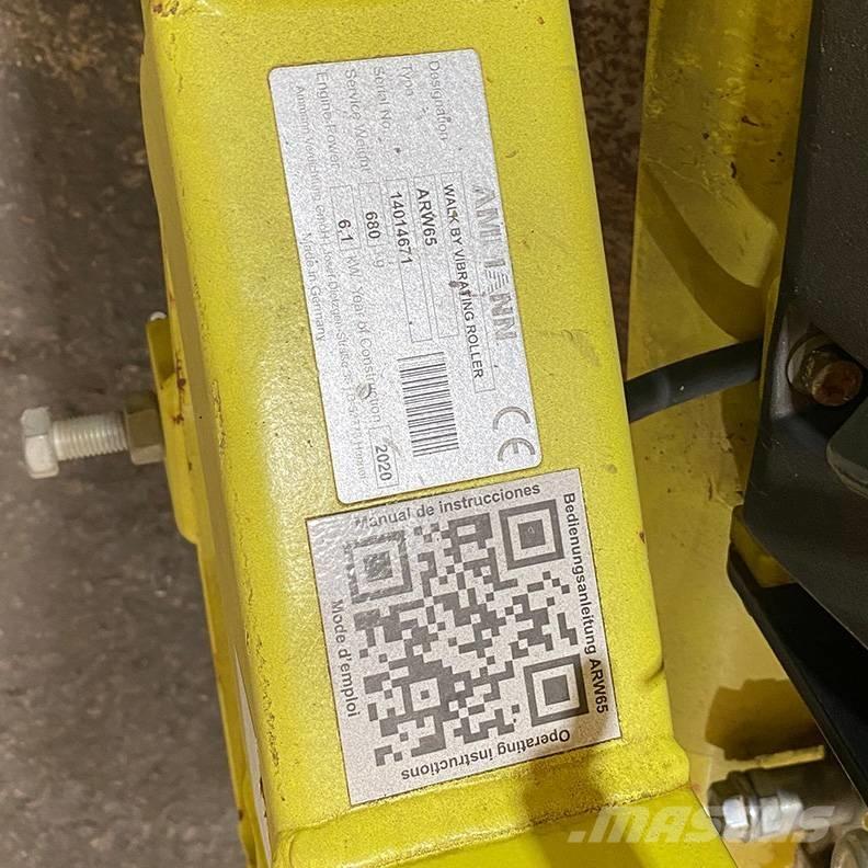 Ammann ARW 65 Cilindros Compactadores - Outros