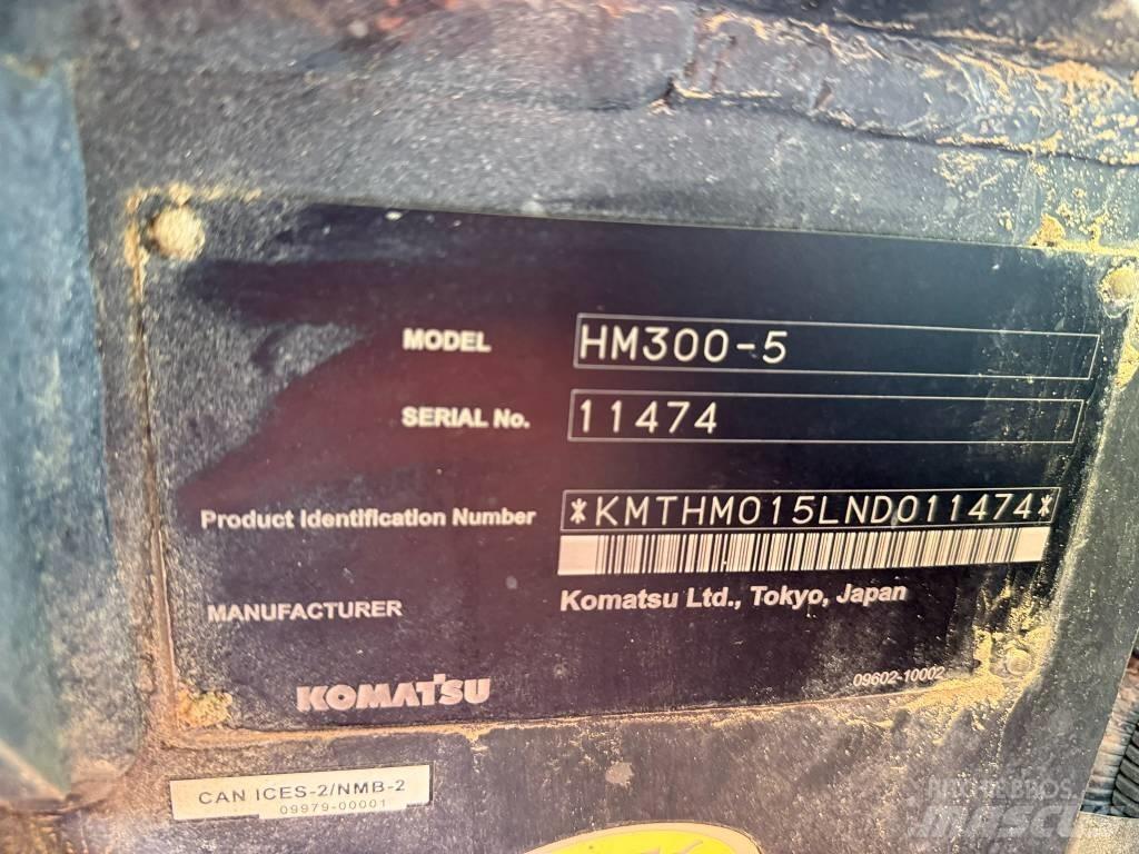 Komatsu HM300-5 Caminhões articulados