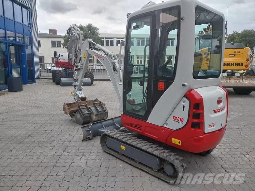 Takeuchi TB 216 A Miniescavadeiras