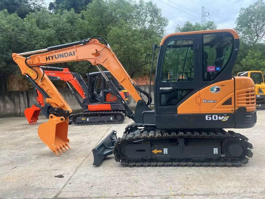 Hyundai 60vs Miniescavadeiras