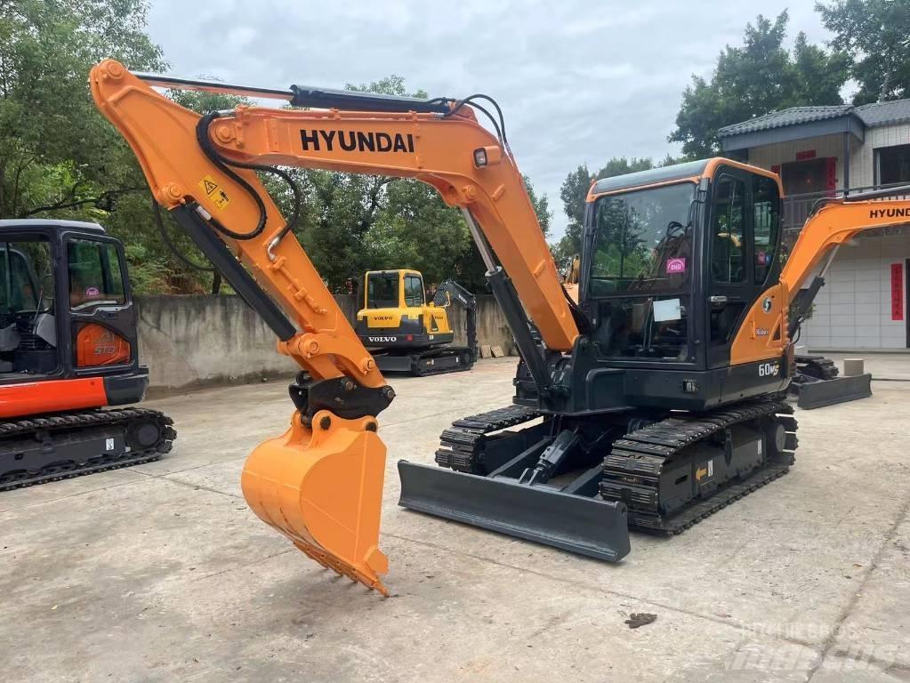 Hyundai 60vs Miniescavadeiras