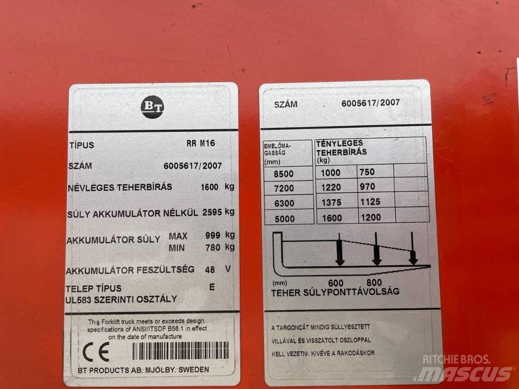 BT RR M 16 Empilhadores Elevadores