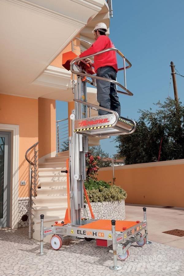 Elevah 61 by Faraone Plataformas mastro vertical propulsão manual
