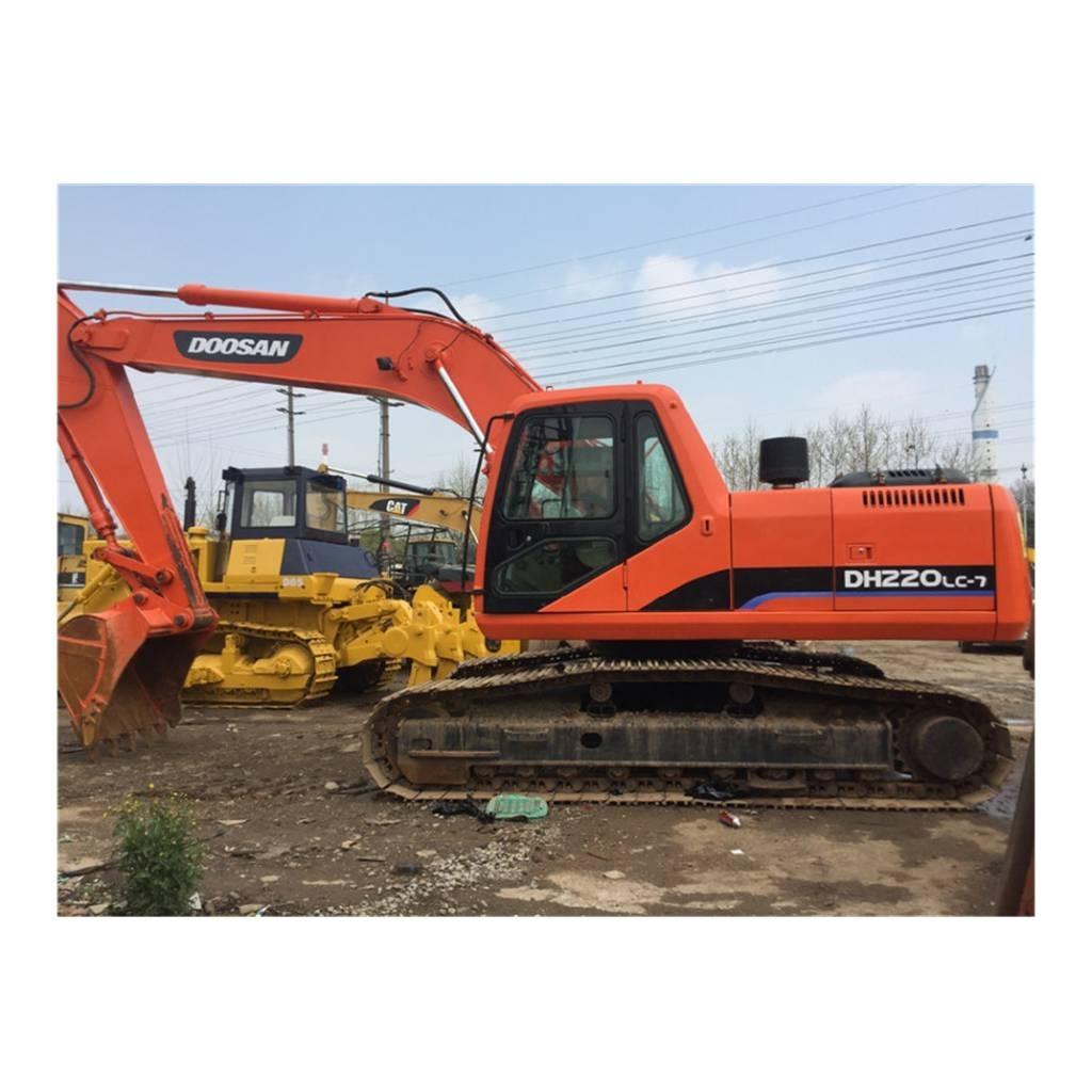 Doosan dh220lc-7 Escavadeiras de esteiras