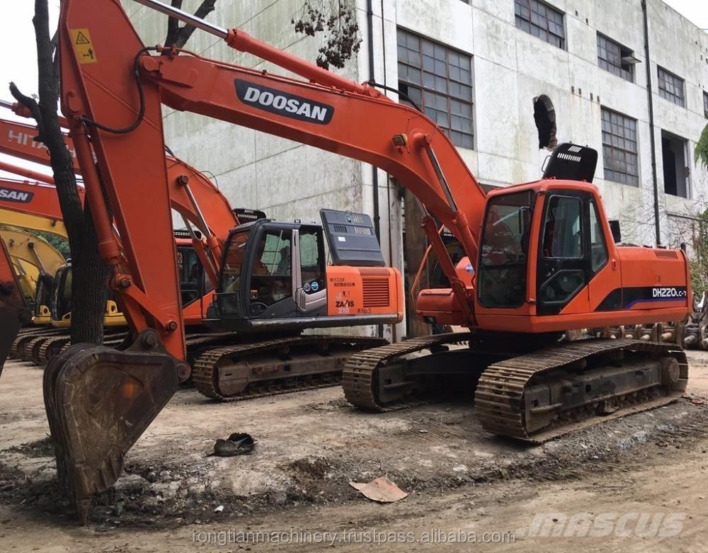 Doosan dh220lc-7 Escavadeiras de esteiras